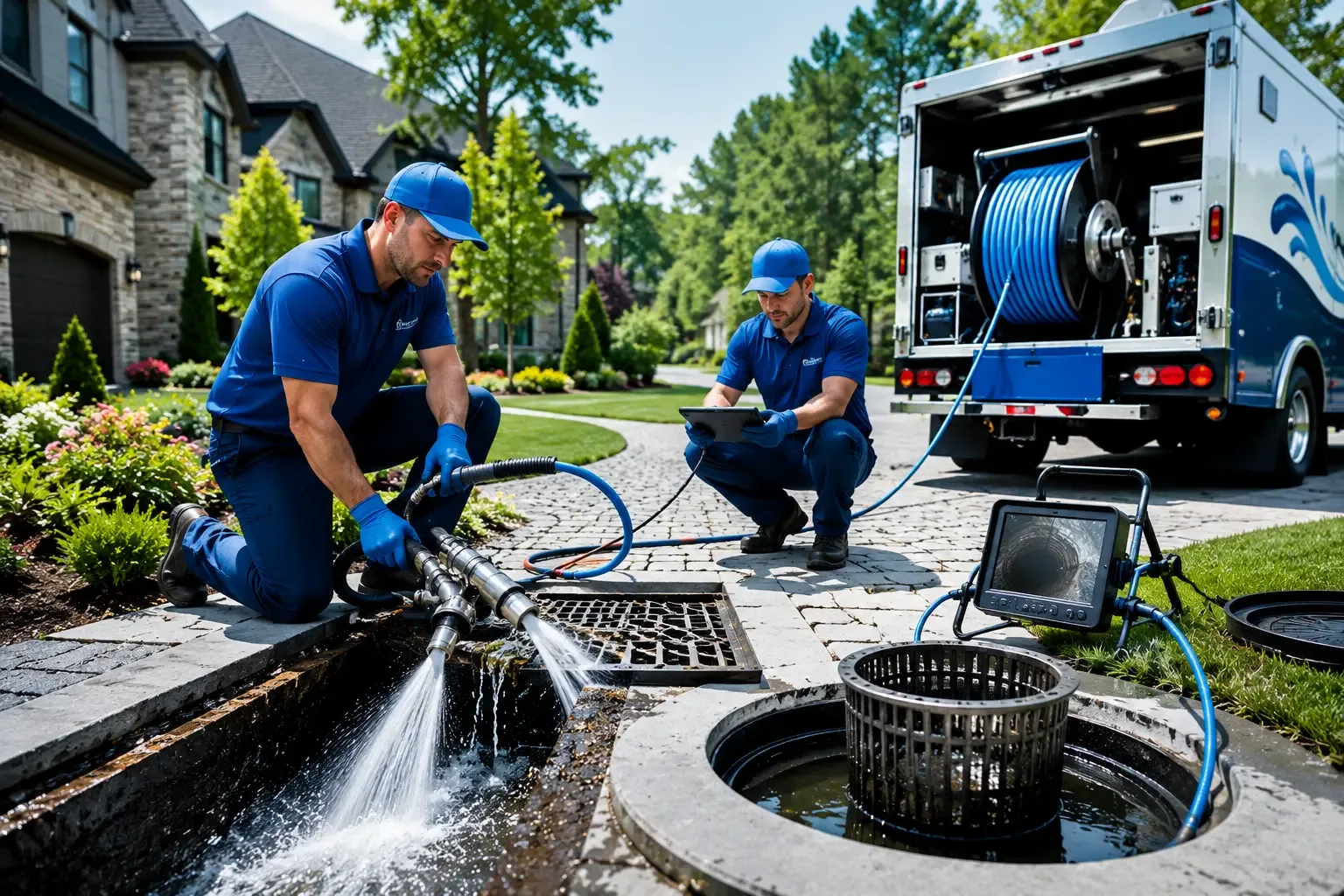 Local outdoor drain cleaning professionals in Costa, WV